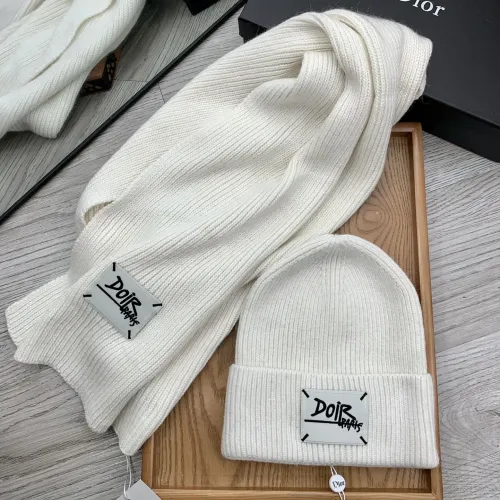 Cheap Christian Dior Hat and Scarf Set #1396544 Replica Wholesale [$52.00 USD] [ITEM#1396544] on Replica Christian Dior Hat and Scarf and Glove Set