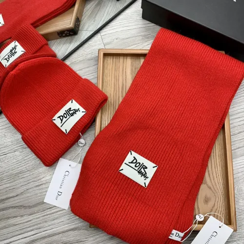 Cheap Christian Dior Hat and Scarf Set #1396545 Replica Wholesale [$52.00 USD] [ITEM#1396545] on Replica Christian Dior Hat and Scarf and Glove Set