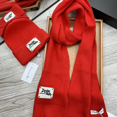 Cheap Christian Dior Hat and Scarf Set #1396545 Replica Wholesale [$52.00 USD] [ITEM#1396545] on Replica Christian Dior Hat and Scarf and Glove Set