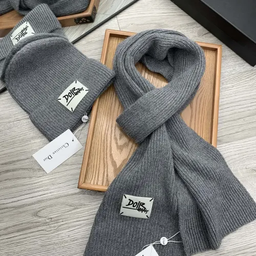 Cheap Christian Dior Hat and Scarf Set #1396546 Replica Wholesale [$52.00 USD] [ITEM#1396546] on Replica Christian Dior Hat and Scarf and Glove Set