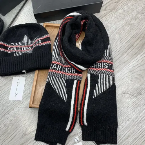 Cheap Christian Dior Hat and Scarf Set #1396551 Replica Wholesale [$52.00 USD] [ITEM#1396551] on Replica Christian Dior Hat and Scarf and Glove Set