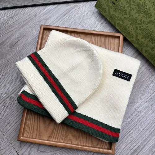 Cheap Gucci Hat and Scarf Set #1396552 Replica Wholesale [$52.00 USD] [ITEM#1396552] on Replica Gucci Hat and Scarf and Glove Set