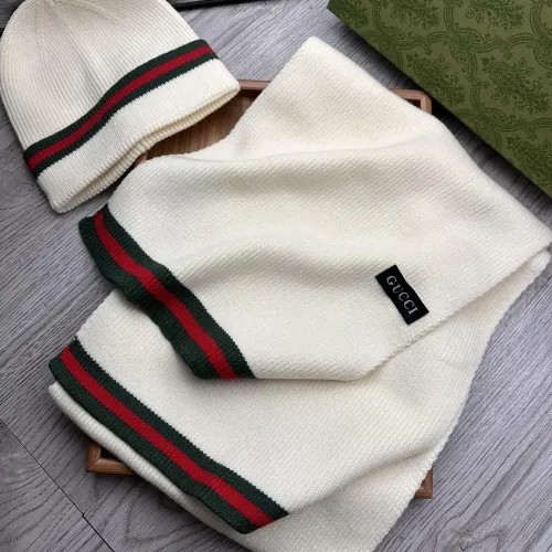 Cheap Gucci Hat and Scarf Set #1396552 Replica Wholesale [$52.00 USD] [ITEM#1396552] on Replica Gucci Hat and Scarf and Glove Set