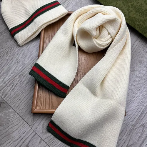 Cheap Gucci Hat and Scarf Set #1396552 Replica Wholesale [$52.00 USD] [ITEM#1396552] on Replica Gucci Hat and Scarf and Glove Set