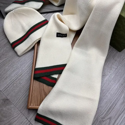 Cheap Gucci Hat and Scarf Set #1396552 Replica Wholesale [$52.00 USD] [ITEM#1396552] on Replica Gucci Hat and Scarf and Glove Set