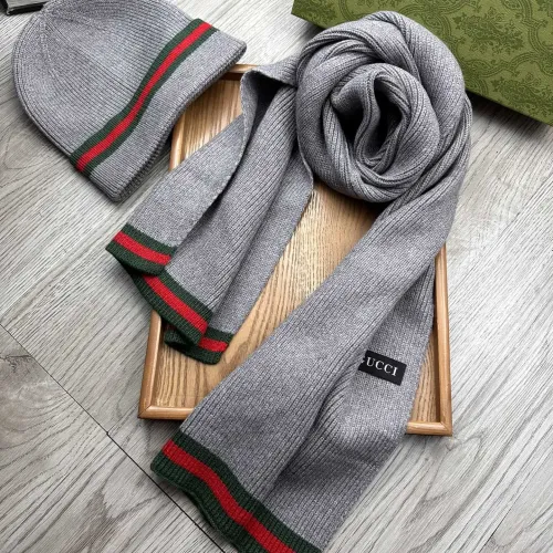 Cheap Gucci Hat and Scarf Set #1396553 Replica Wholesale [$52.00 USD] [ITEM#1396553] on Replica Gucci Hat and Scarf and Glove Set