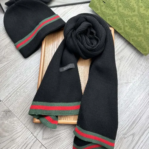 Cheap Gucci Hat and Scarf Set #1396554 Replica Wholesale [$52.00 USD] [ITEM#1396554] on Replica Gucci Hat and Scarf and Glove Set