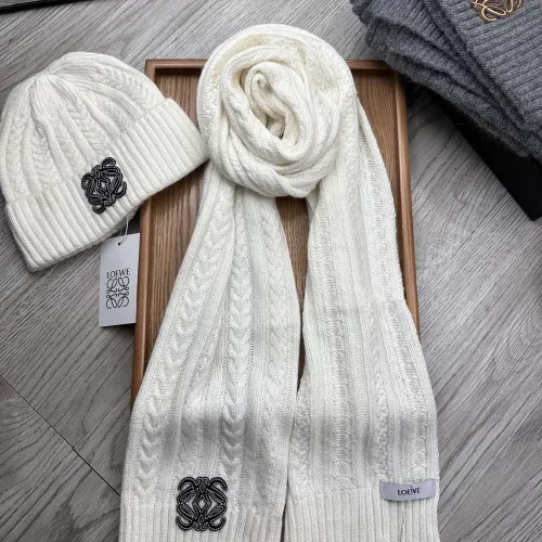 Cheap LOEWE Hat and Scarf Set #1396555 Replica Wholesale [$52.00 USD] [ITEM#1396555] on Replica LOEWE Hat and Scarf and Glove Set