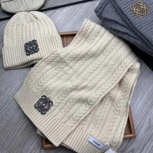 Cheap LOEWE Hat and Scarf Set #1396556 Replica Wholesale [$52.00 USD] [ITEM#1396556] on Replica LOEWE Hat and Scarf and Glove Set