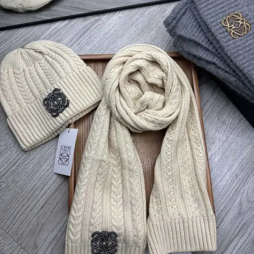 Cheap LOEWE Hat and Scarf Set #1396556 Replica Wholesale [$52.00 USD] [ITEM#1396556] on Replica LOEWE Hat and Scarf and Glove Set
