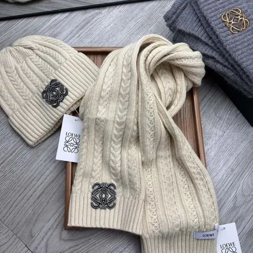 Cheap LOEWE Hat and Scarf Set #1396556 Replica Wholesale [$52.00 USD] [ITEM#1396556] on Replica LOEWE Hat and Scarf and Glove Set