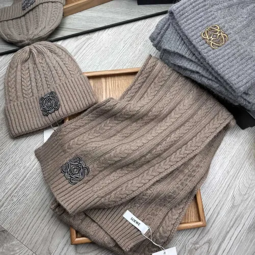 Cheap LOEWE Hat and Scarf Set #1396557 Replica Wholesale [$52.00 USD] [ITEM#1396557] on Replica LOEWE Hat and Scarf and Glove Set