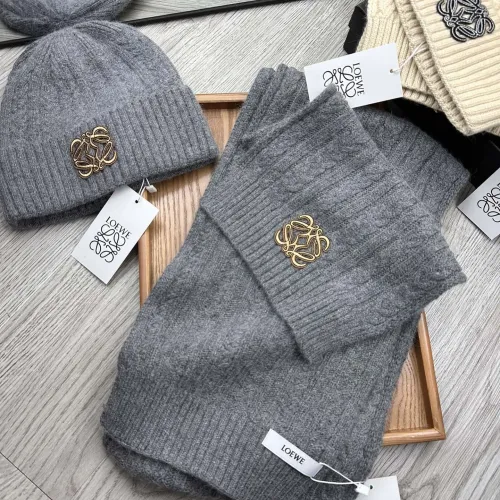 Cheap LOEWE Hat and Scarf Set #1396559 Replica Wholesale [$52.00 USD] [ITEM#1396559] on Replica LOEWE Hat and Scarf and Glove Set