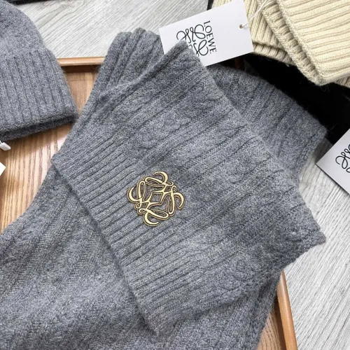 Cheap LOEWE Hat and Scarf Set #1396559 Replica Wholesale [$52.00 USD] [ITEM#1396559] on Replica LOEWE Hat and Scarf and Glove Set