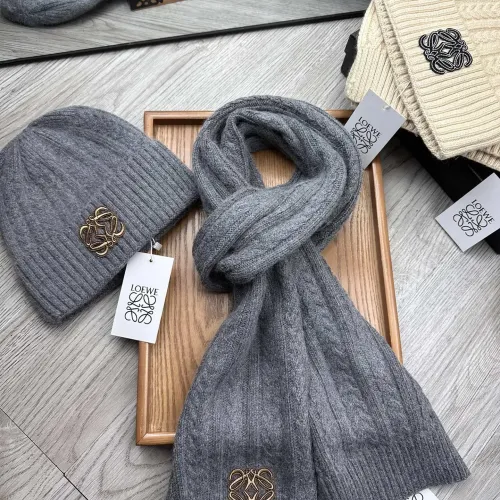 Cheap LOEWE Hat and Scarf Set #1396559 Replica Wholesale [$52.00 USD] [ITEM#1396559] on Replica LOEWE Hat and Scarf and Glove Set