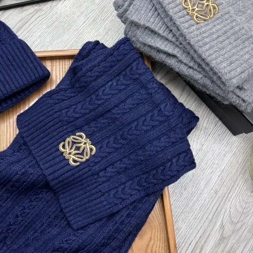 Cheap LOEWE Hat and Scarf Set #1396560 Replica Wholesale [$52.00 USD] [ITEM#1396560] on Replica LOEWE Hat and Scarf and Glove Set