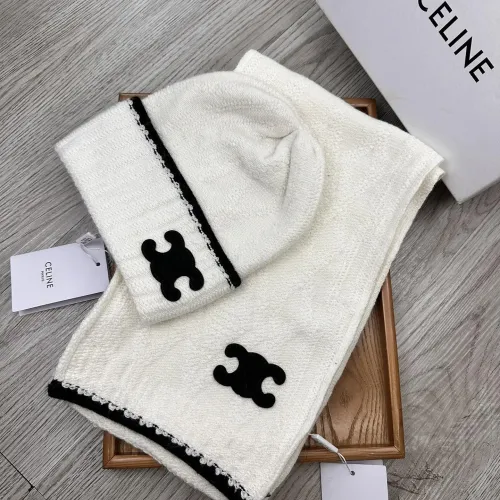 Cheap Celine Hat and Scarf Set #1396562 Replica Wholesale [$52.00 USD] [ITEM#1396562] on Replica Celine Hat and Scarf and Glove Set