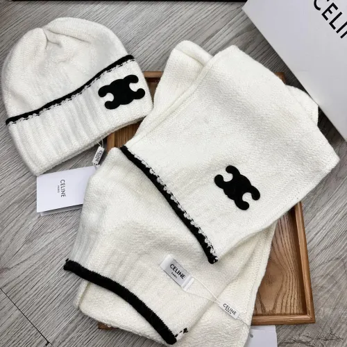 Cheap Celine Hat and Scarf Set #1396562 Replica Wholesale [$52.00 USD] [ITEM#1396562] on Replica Celine Hat and Scarf and Glove Set