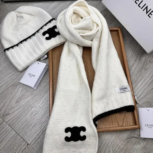 Cheap Celine Hat and Scarf Set #1396562 Replica Wholesale [$52.00 USD] [ITEM#1396562] on Replica Celine Hat and Scarf and Glove Set