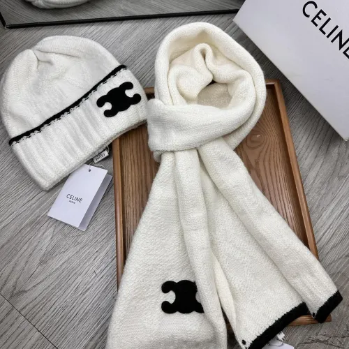 Cheap Celine Hat and Scarf Set #1396562 Replica Wholesale [$52.00 USD] [ITEM#1396562] on Replica Celine Hat and Scarf and Glove Set