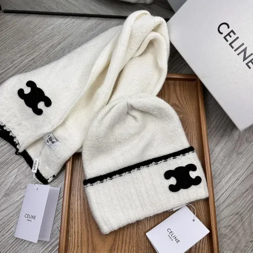 Cheap Celine Hat and Scarf Set #1396562 Replica Wholesale [$52.00 USD] [ITEM#1396562] on Replica Celine Hat and Scarf and Glove Set