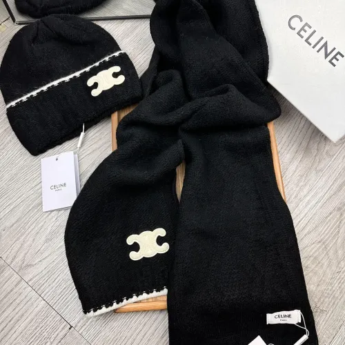 Cheap Celine Hat and Scarf Set #1396565 Replica Wholesale [$52.00 USD] [ITEM#1396565] on Replica Celine Hat and Scarf and Glove Set
