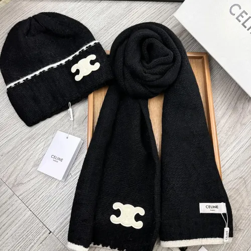 Cheap Celine Hat and Scarf Set #1396565 Replica Wholesale [$52.00 USD] [ITEM#1396565] on Replica Celine Hat and Scarf and Glove Set