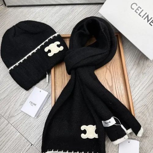 Cheap Celine Hat and Scarf Set #1396565 Replica Wholesale [$52.00 USD] [ITEM#1396565] on Replica Celine Hat and Scarf and Glove Set