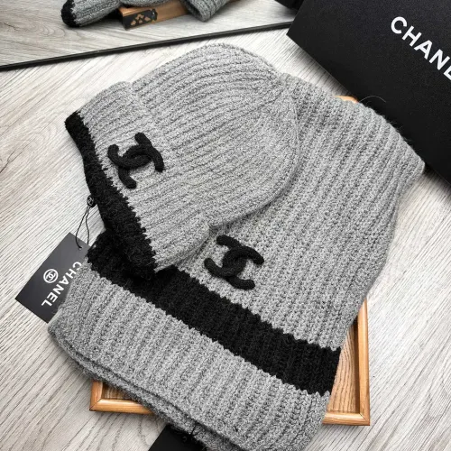 Cheap Chanel Hat and Scarf Set #1396568 Replica Wholesale [$52.00 USD] [ITEM#1396568] on Replica Chanel Hat and Scarf and Glove Set