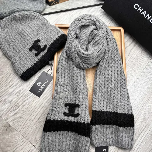 Cheap Chanel Hat and Scarf Set #1396568 Replica Wholesale [$52.00 USD] [ITEM#1396568] on Replica Chanel Hat and Scarf and Glove Set