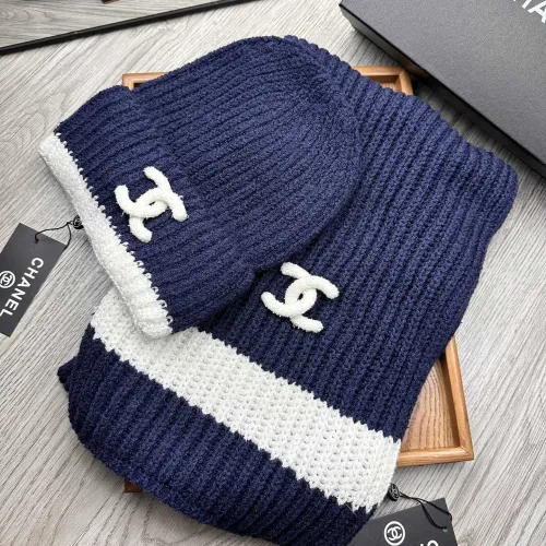 Cheap Chanel Hat and Scarf Set #1396569 Replica Wholesale [$52.00 USD] [ITEM#1396569] on Replica Chanel Hat and Scarf and Glove Set