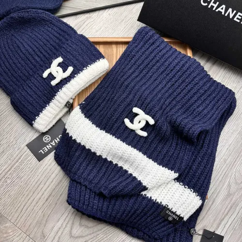 Cheap Chanel Hat and Scarf Set #1396569 Replica Wholesale [$52.00 USD] [ITEM#1396569] on Replica Chanel Hat and Scarf and Glove Set
