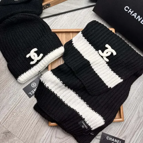 Cheap Chanel Hat and Scarf Set #1396570 Replica Wholesale [$52.00 USD] [ITEM#1396570] on Replica Chanel Hat and Scarf and Glove Set