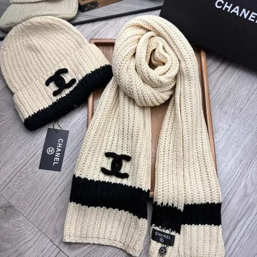 Cheap Chanel Hat and Scarf Set #1396571 Replica Wholesale [$52.00 USD] [ITEM#1396571] on Replica Chanel Hat and Scarf and Glove Set