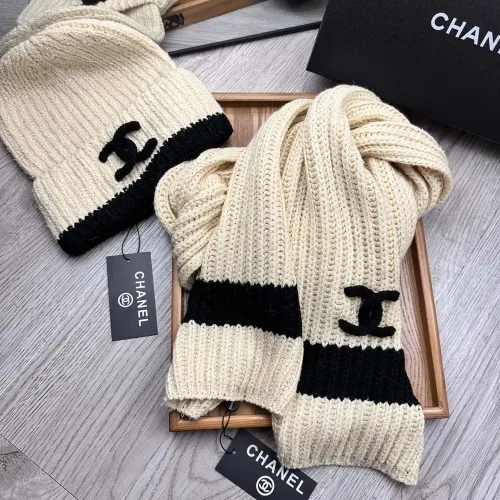Cheap Chanel Hat and Scarf Set #1396571 Replica Wholesale [$52.00 USD] [ITEM#1396571] on Replica Chanel Hat and Scarf and Glove Set