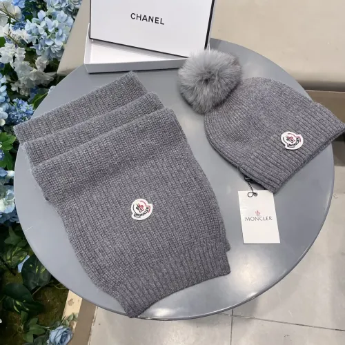 Moncler Hat and Scarf Set #1396578