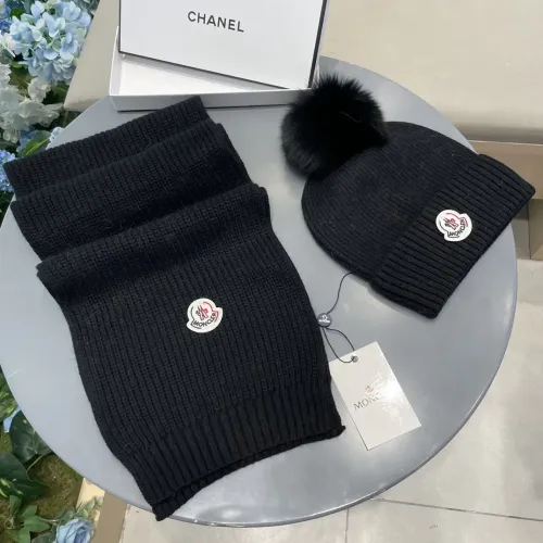 Moncler Hat and Scarf Set #1396579