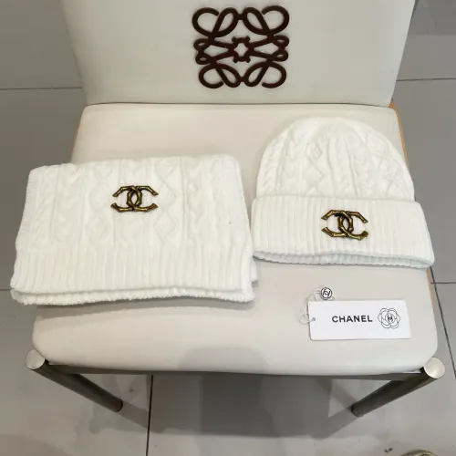 Cheap Chanel Hat and Scarf Set #1396587 Replica Wholesale [$48.00 USD] [ITEM#1396587] on Replica Chanel Hat and Scarf and Glove Set
