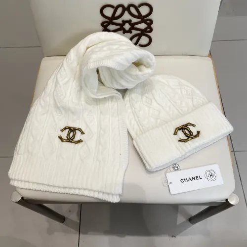 Cheap Chanel Hat and Scarf Set #1396587 Replica Wholesale [$48.00 USD] [ITEM#1396587] on Replica Chanel Hat and Scarf and Glove Set