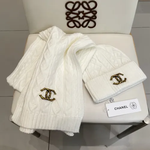 Cheap Chanel Hat and Scarf Set #1396587 Replica Wholesale [$48.00 USD] [ITEM#1396587] on Replica Chanel Hat and Scarf and Glove Set
