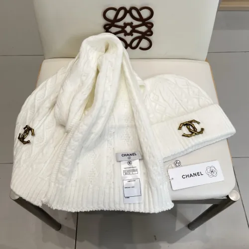 Cheap Chanel Hat and Scarf Set #1396587 Replica Wholesale [$48.00 USD] [ITEM#1396587] on Replica Chanel Hat and Scarf and Glove Set