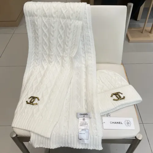 Cheap Chanel Hat and Scarf Set #1396587 Replica Wholesale [$48.00 USD] [ITEM#1396587] on Replica Chanel Hat and Scarf and Glove Set