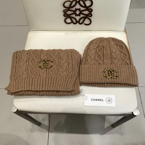 Cheap Chanel Hat and Scarf Set #1396588 Replica Wholesale [$48.00 USD] [ITEM#1396588] on Replica Chanel Hat and Scarf and Glove Set