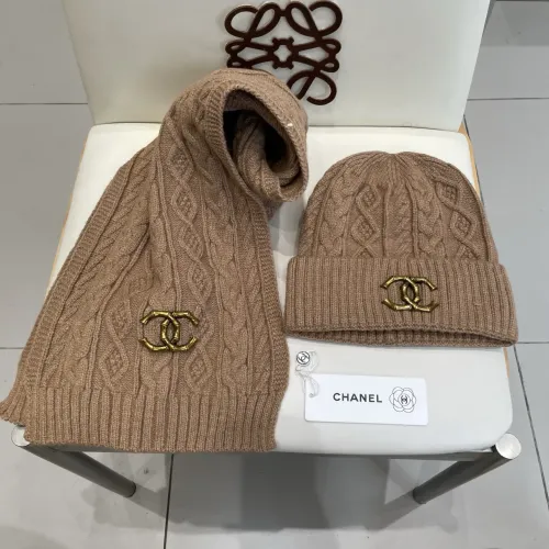 Cheap Chanel Hat and Scarf Set #1396588 Replica Wholesale [$48.00 USD] [ITEM#1396588] on Replica Chanel Hat and Scarf and Glove Set