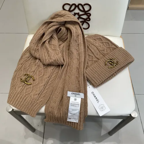 Cheap Chanel Hat and Scarf Set #1396588 Replica Wholesale [$48.00 USD] [ITEM#1396588] on Replica Chanel Hat and Scarf and Glove Set