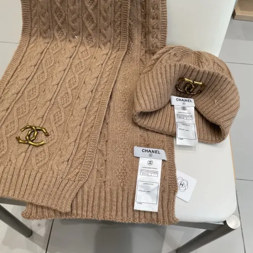 Cheap Chanel Hat and Scarf Set #1396588 Replica Wholesale [$48.00 USD] [ITEM#1396588] on Replica Chanel Hat and Scarf and Glove Set