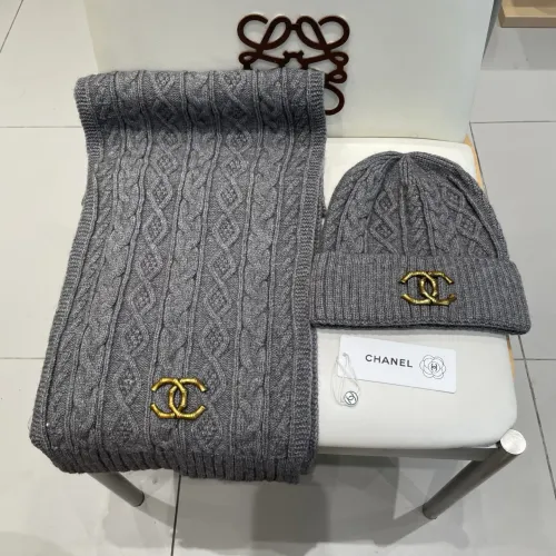 Cheap Chanel Hat and Scarf Set #1396589 Replica Wholesale [$48.00 USD] [ITEM#1396589] on Replica Chanel Hat and Scarf and Glove Set