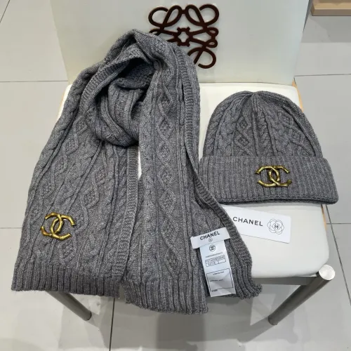 Cheap Chanel Hat and Scarf Set #1396589 Replica Wholesale [$48.00 USD] [ITEM#1396589] on Replica Chanel Hat and Scarf and Glove Set