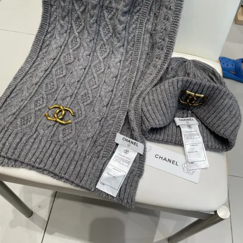Cheap Chanel Hat and Scarf Set #1396589 Replica Wholesale [$48.00 USD] [ITEM#1396589] on Replica Chanel Hat and Scarf and Glove Set