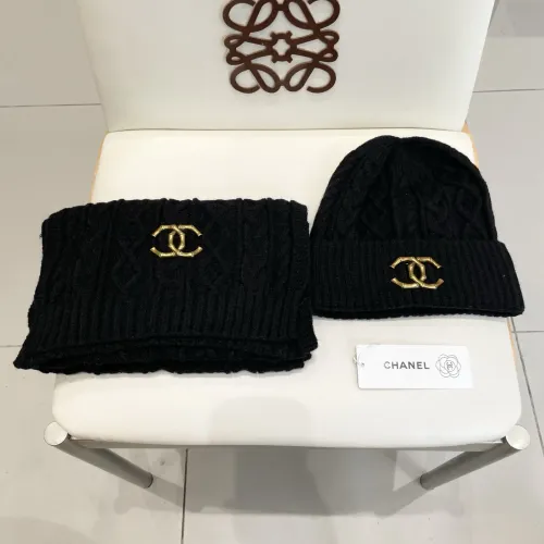 Cheap Chanel Hat and Scarf Set #1396590 Replica Wholesale [$48.00 USD] [ITEM#1396590] on Replica Chanel Hat and Scarf and Glove Set